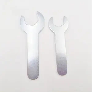 Hot Selling Simple Handle Hex Head Wrench Single Open Ended Wrench Furniture Install Screw Spanner Flat Hexagon Wrench