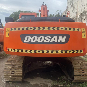 Excavatrice Doosan Dh220lc 7 d'occasion, engin de construction, couleur orange, type chenillé, équipement lourd, 19800 kg, 0-2000 heures, origine Anhui - Product Image 4