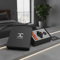 Caja de Regalo con Diseño Moderno y Logotipo Personalizado para Reloj Inteligente de Moda, Estuche de Papel para Reloj de Pulsera con Empaque Elegante