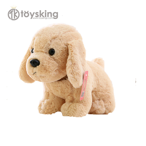 Peluche de chien <span class=keywords><strong>Golden</strong></span> <span class=keywords><strong>Retriever</strong></span> personnalisée de haute qualité, jouet en peluche doux - Product Image 3