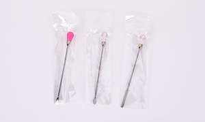 Acier inoxydable Acrylique Nail Art Remuer Tige Outil Diamant Poudre Liquide Uv Gel Cuillère Spatule <span class=keywords><strong>Pin</strong></span> Autre Body Art Outil - Product Image 6