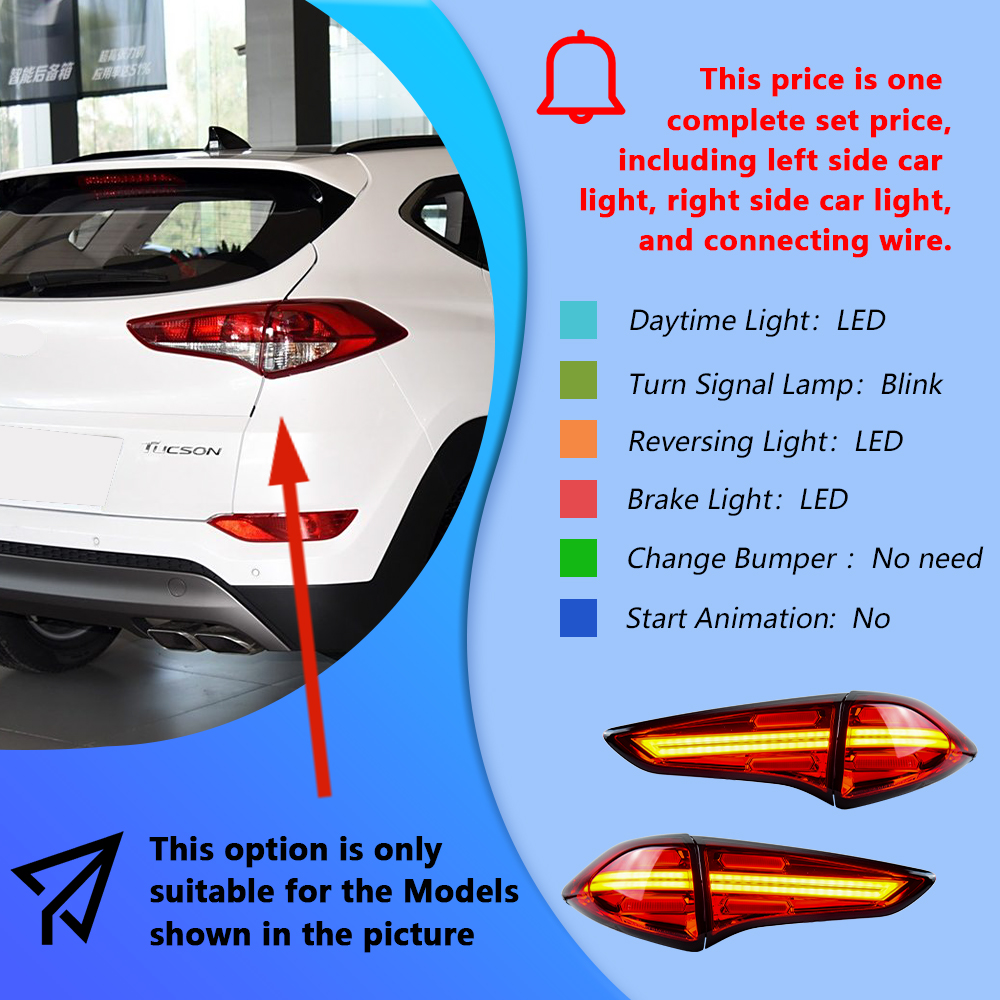 Taillight one set