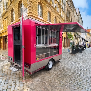 2025เทรลเลอร์เก็บอาหารอย่างรวดเร็วสำหรับขายขนมขบเคี้ยวที่มีอุปกรณ์ครบครันพร้อมส่วนต่อขยายสำหรับธุรกิจขนาดเล็ก - Product Image 6