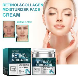 ครีมและโลชั่นบำรุงผิวหน้าเรตินอล คอลลาเจน ไฮยาลูรอนิค แอซิด ช่วยลดเลือนริ้วรอย สำหรับใช้กลางวัน เหมาะสำหรับผิวแห้ง - Product Image 6