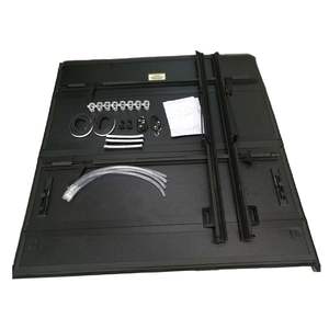 Isuzu D-Max Pickup Accesorios Retráctil Roll-Up Four-Folding Tonneau Cover Aleación de aluminio Pickup Colcha Cubierta de barril de vino - Product Image 5