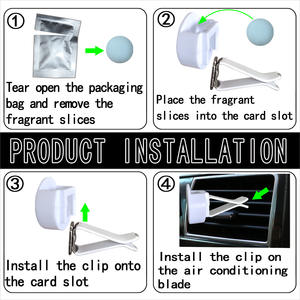 Nuevo par de zapatillas pequeñas, zapatos con decoración de Perfume para <span class=keywords><strong>coche</strong></span>, Clip personalizado para salpicadero, aire acondicionado, decoración de salida - Product Image 5