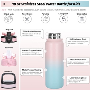 Hot Selling Stainless Wholesale Insulated Hot Water <b>Bottles</b> No Minimum Stainless Steel Water <b>Bottles</b> Bulk - Product Image 2