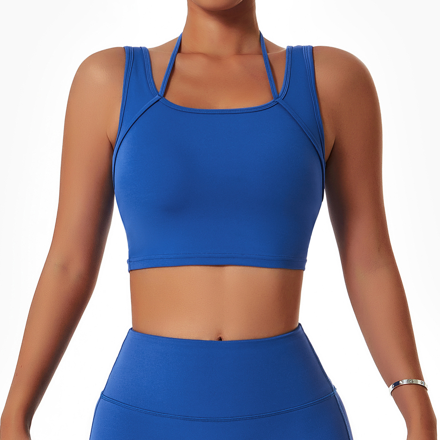 Crop Top Bleu