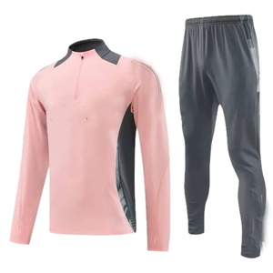 2024 Bóng Đá Áo Khoác Dài Dây Kéo Áo Khoác Tracksuit Áo Khoác Áo Khoác Áo Khoác Bóng Đá Đào Tạo Thể Thao Napolien Barcelonaly Sevillant - Product Image 3