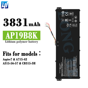 Batterie d'ordinateur portable numérique AP19B8K pour Acer Aspire7/A715-42/A315-56-57/<span class=keywords><strong>CB315</strong></span>-3H Batterie au lithium rechargeable - Product Image 2