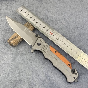 Cuchillo de Bolsillo Plegable Personalizable Green Forest HK, Grado OEM, para Camping, Hoja de Acero Inoxidable 3CR13 Ultra Afilada, No Ajustable - Product Image 6