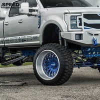 Jantes forgées polies 22x12 24x12 24x14 26x16 28x14 30x14 30x16 6x139.7 8x6.5 8x170 8x180 pour camions Ford F250
