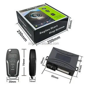 NTO Universal Rfid Immobilizer Car Alarm Touch Button Remote Start Engine Start Stop Pke Passive Keyless Entry System