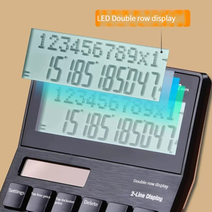 Калькулятор 1567 гастронома двухстрочный дисплей, четыре смешанных арифметических компьютера с двойной ставкой налогообложения финансов - Product Image 2