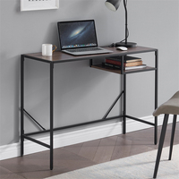 Table d'étude moderne et conceptions d'étagère Mobilier de bureau d'ordinateur de bureau à domicile