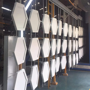 Revêtement hexagonal en aluminium sur mesure, spécialement conçu pour la personnalisation de la décoration architecturale - Product Image 4