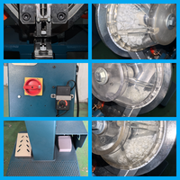 Machine automatique de pose de boutons-pression avec moteur servo