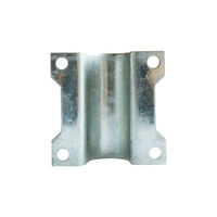 Clip croisé pour serre - Clip de jonction de tuyaux galvanisé robuste, résistant à la corrosion, pour structure de serre multi-spans