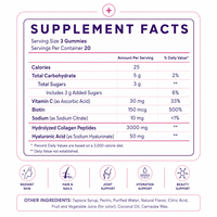 Gummies de collagène à formule personnalisée avec technologie de cœur liquide, absorption élevée, soutien beauté, marque privée, ODM, marque blanche