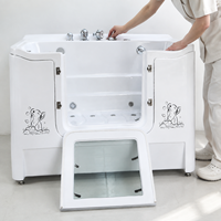 Dispositif Dpbathe pour les salles de bain des chiens, surface antidérapante pour la sécurité des animaux domestiques