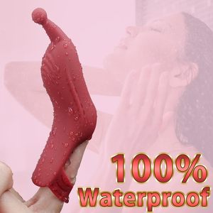 Vibratore per dita, giocattoli sessuali per adulti per le donne, giocattoli per adulti con 10 vibrazioni, vibratori per capezzolo a punto G, strumenti per il piacere sessuale - Product Image 5