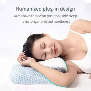 Almohada Cervical Ortopédica de Espuma Viscoelástica con Contorno para el Dolor de Cuello, Soporte Ergonómico para Dormir y Siesta, Funda Extraíble - Product Image 4