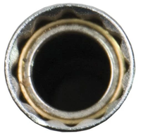 Clé à bougie d'allumage extra longue GTYPRO 3/8" Drive 12PT-14mm, 16MM/ Clé à bougie d'allumage allongée finition chromée 3/8" avec 14mm et 16mm 12PT