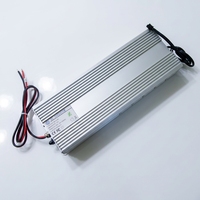 Invertisseur pour feuille EL 3000cm² DC12V avec modes Lumière constante/Flash/Arrêt, Boîtier de refroidissement en aluminium, Paramètres personnalisables selon les besoins