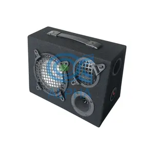 Tragbarer Stereo lautsprecher Outdoor-Musik Active Audio Box Verstärker Player Woofer Amp Lautsprecher mit Hochtöner Passiv Subwoofer