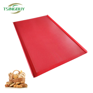 Bandeja de Hornear de Aluminio Perforada en Forma de U con Revestimiento Antiadherente de PTFE de 2.0 mm, Resistente, Personalizada para Horno Comercial - Product Image 1