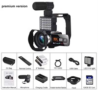 Caméra Numérique Professionnelle 8K HD, Enregistrement Vidéo 8K 15 IPS, Wi-Fi Intégré avec Vision Nocturne Infrarouge