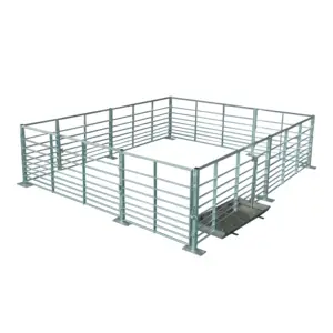 Factory Direct Sail Pig Farm Equipment Pig Fattening Pen Finishing Crates Galvanized Steel Stall Animal Cage Pig Cage