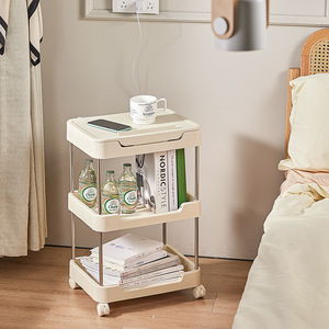 Multifunctional Storage Cart 4 Layers With Casters For Living Room Kitchen Bedroom <b>Office</b> Organizer Easy Cleaning - Product Image 2
