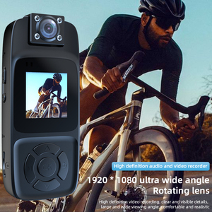 4K 180 °   Caméra de sport de poche à objectif rotatif, enregistreur audio et vidéo, vision nocturne, Wifi, caméra d'action pour le cyclisme avec support magnétique - Product Image 3