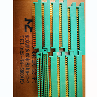Connecteur de bord de série KEL 4630, pas de 2,54 mm (Plastique/Cuivre Noir)
