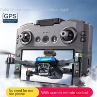Drone GPS A14 Pro Max avec moteur sans balais et caméra à double objectif, 15 minutes de vol, évitement d'obstacles, quadricoptère RC