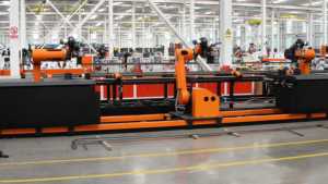 XDWQ40D Horizontal Rebar <b>Bending</b> Center Robotic Automatic Steel Bar <b>Bending</b> <b>Machine</b> - Product Image 4
