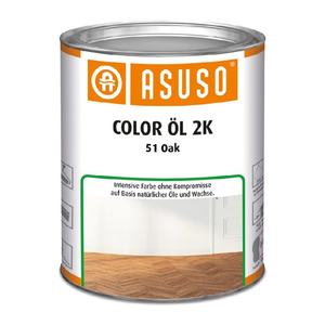 Aceite de Color Personalizado ASUSO Color Oil 2C Naked Look 1.1L para Pisos de Madera, Revestimiento para Madera Resistente al Desgaste - Product Image 1