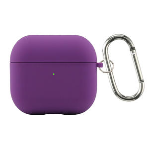 Funda protectora de silicona para auriculares Jelly Colorful para <span class=keywords><strong>Airpods</strong></span> PRO 2 en el interior con forro de tela, funda protectora para <span class=keywords><strong>airpods</strong></span> <span class=keywords><strong>3</strong></span> 1/2 - Product Image 2