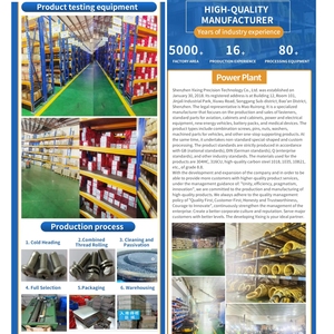 Vis à cloison sèche et vis à bois jaunes zinguées et trempées, vis autotaraudeuses Phillips à tête fraisée, <span class=keywords><strong>kit</strong></span> de clous pour cloisons sèches - Product Image 3