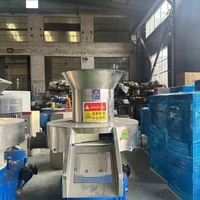 Nouvelle machine à granulés verticale à matrice annulaire à alimentation par ouverture frontale pour granulés de riz, de paille et de bois