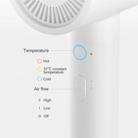 Sèche-cheveux ionique négatif Mijia H300 220V, séchage rapide, diffuseur pour Xiaomi Youpin