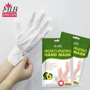 Private Label Handre paratur Peeling Maske koreanische Bleaching pflegende Peeling Pack Anti-Falten-Hand maske