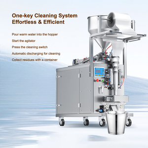Machine d'emballage de miel avec réservoir de mélange pour beurre de cacahuète, détergent, sauce, ketchup, pâte, mayonnaise, shampoing, scellage automatique - Product Image 4