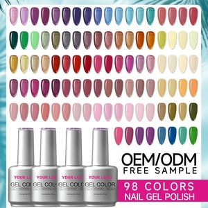เจลยูวีทาเล็บแบบมืออาชีพ HEMA TPO Free กำหนดสีได้เอง 98 สี ขนาด 15 มล. สำหรับร้านทำเล็บ ใช้งานง่าย ลอกออกได้ ติดทนนาน ขายส่ง - Product Image 1