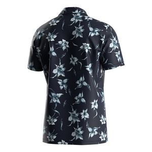 Chemises Hawaïennes à Séchage Rapide avec Boutons et Motifs Floraux Sublimés pour Couples – Vêtements de Plage en Gros - Product Image 4