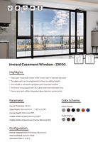 Ventanas y Puertas de Aluminio con Aislamiento Térmico, Vidrio Bajo Emisivo y Resistentes a Impactos, Marca Deioux