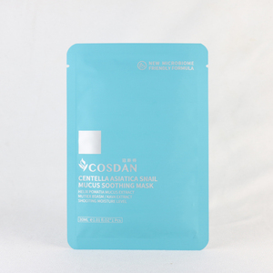 Masque visage au mucus d'escargot de qualité supérieure avec Centella Asiatica, masque en tissu apaisant pour peaux sensibles, réparation Cica, masque facial - Product Image 1