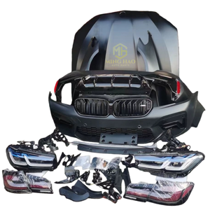 El kit de carrocería mejorado para parachoques es compatible con los modelos <span class=keywords><strong>BMW</strong></span> Serie 5 F10, F18, G30 de 2011 a 2017 y el parachoques M5 modificado. - Product Image 3
