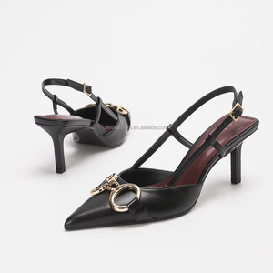 Stilettos de Alta Calidad con Tacón de 7cm y Correa con Hebilla para Eventos Formales - Product Image 2